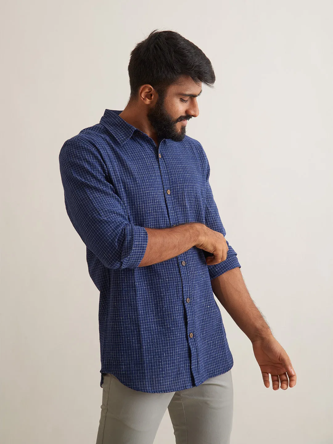 Indigo Waves shirt