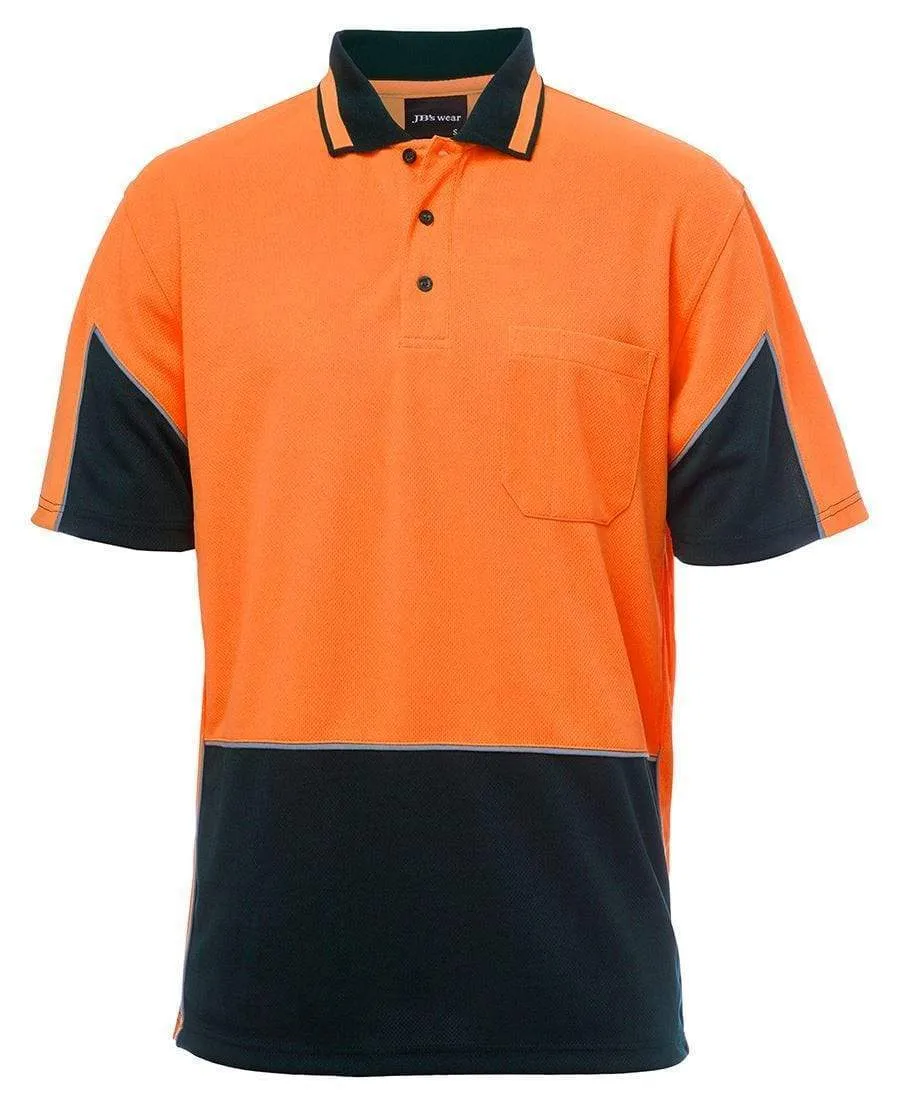 JB'S Hi-Vis Short Sleeve Gap Polo 6HVGS