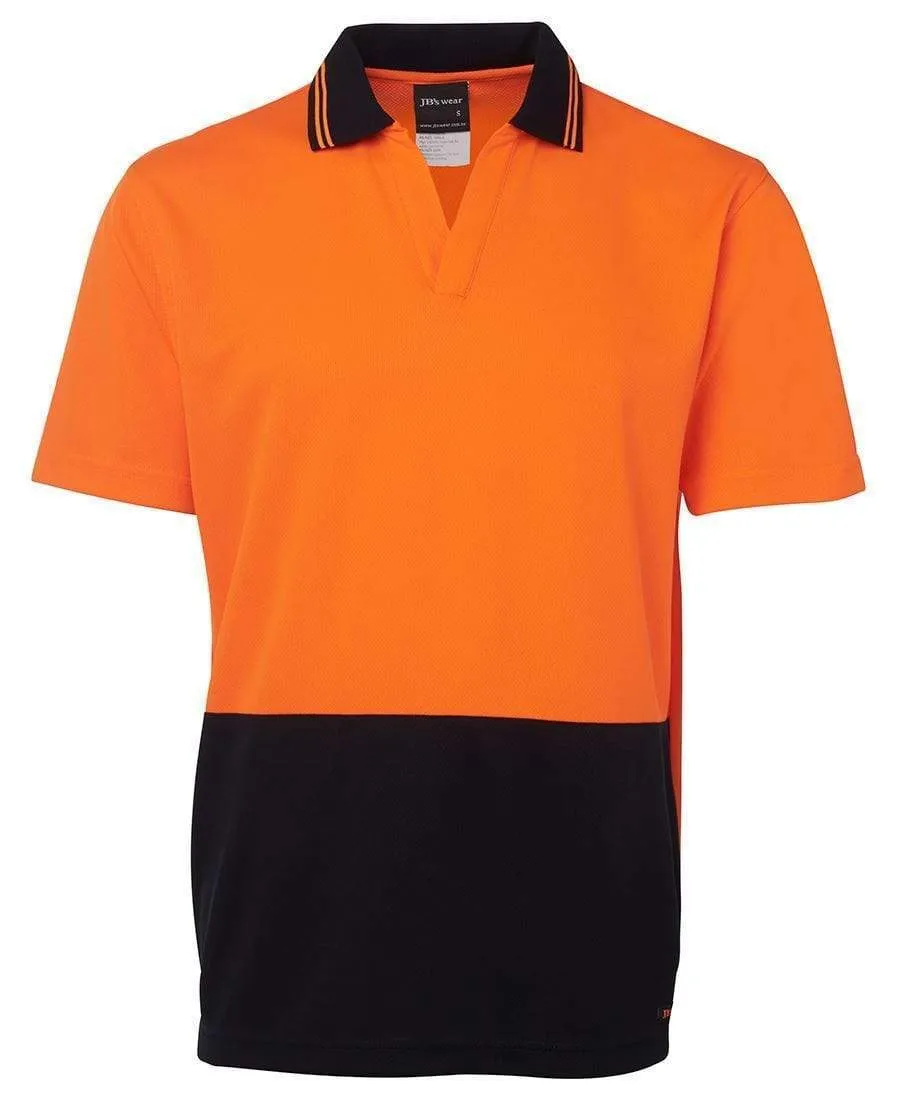 JB'S Hi-Vis Short Sleeve Non Button Polo 6HNB