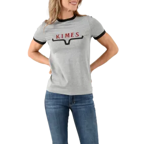 Kimes Ranch Women's Fast Grey Tech T-Shirt