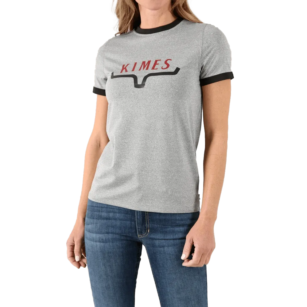 Kimes Ranch Women's Fast Grey Tech T-Shirt