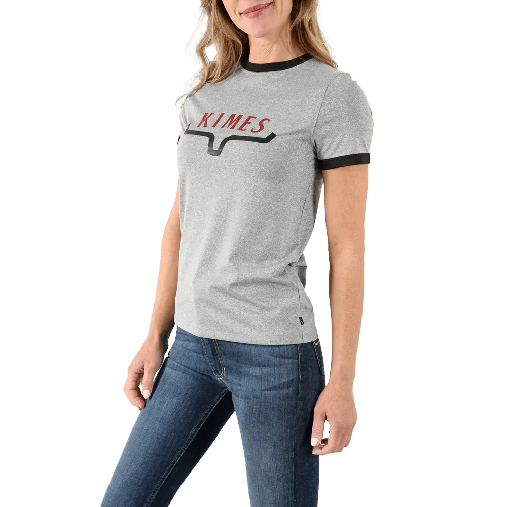 Kimes Ranch Women's Fast Grey Tech T-Shirt