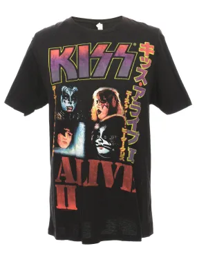 KISS 1977 Replica Band T-shirt - M