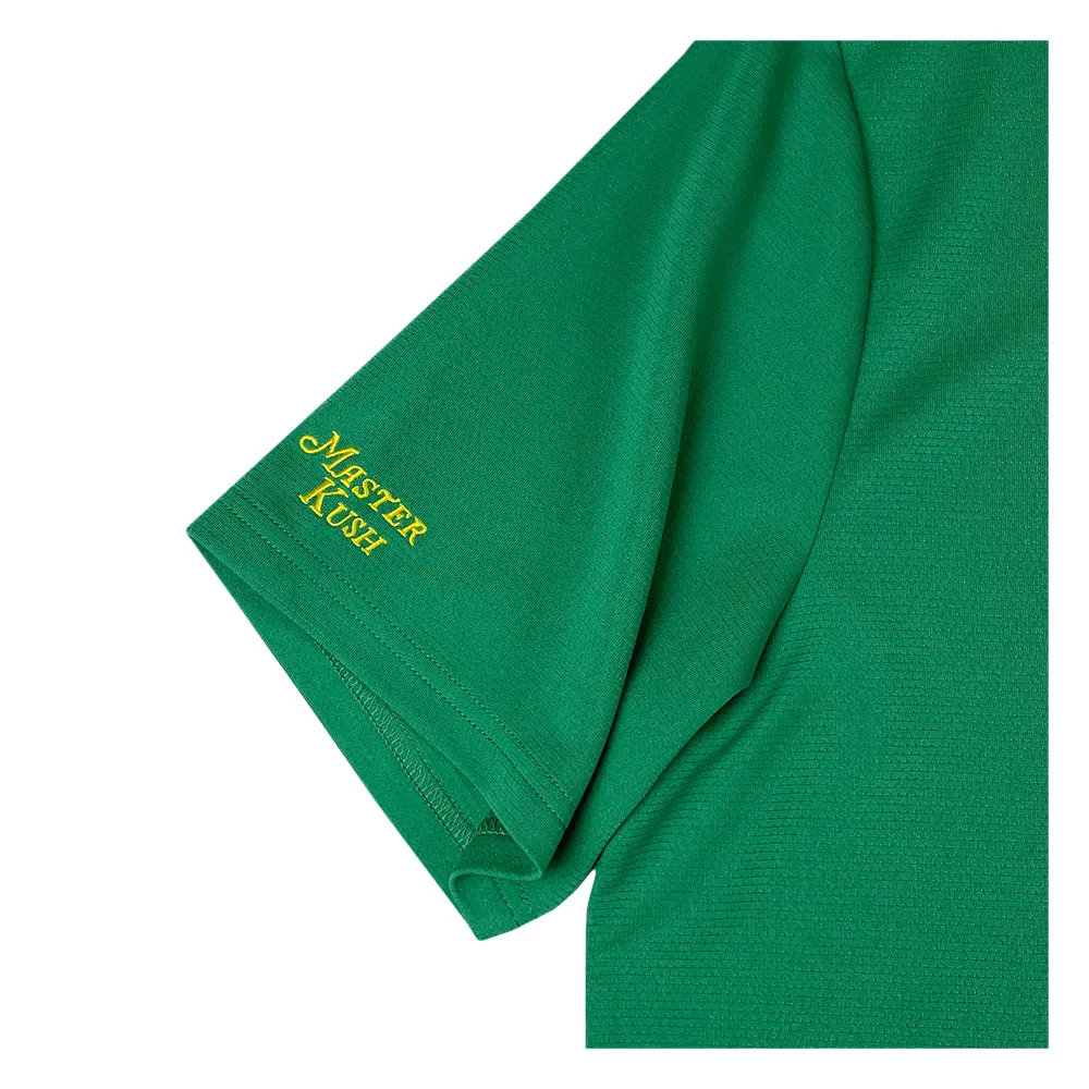 Kush Leaf Green Polo Shirt