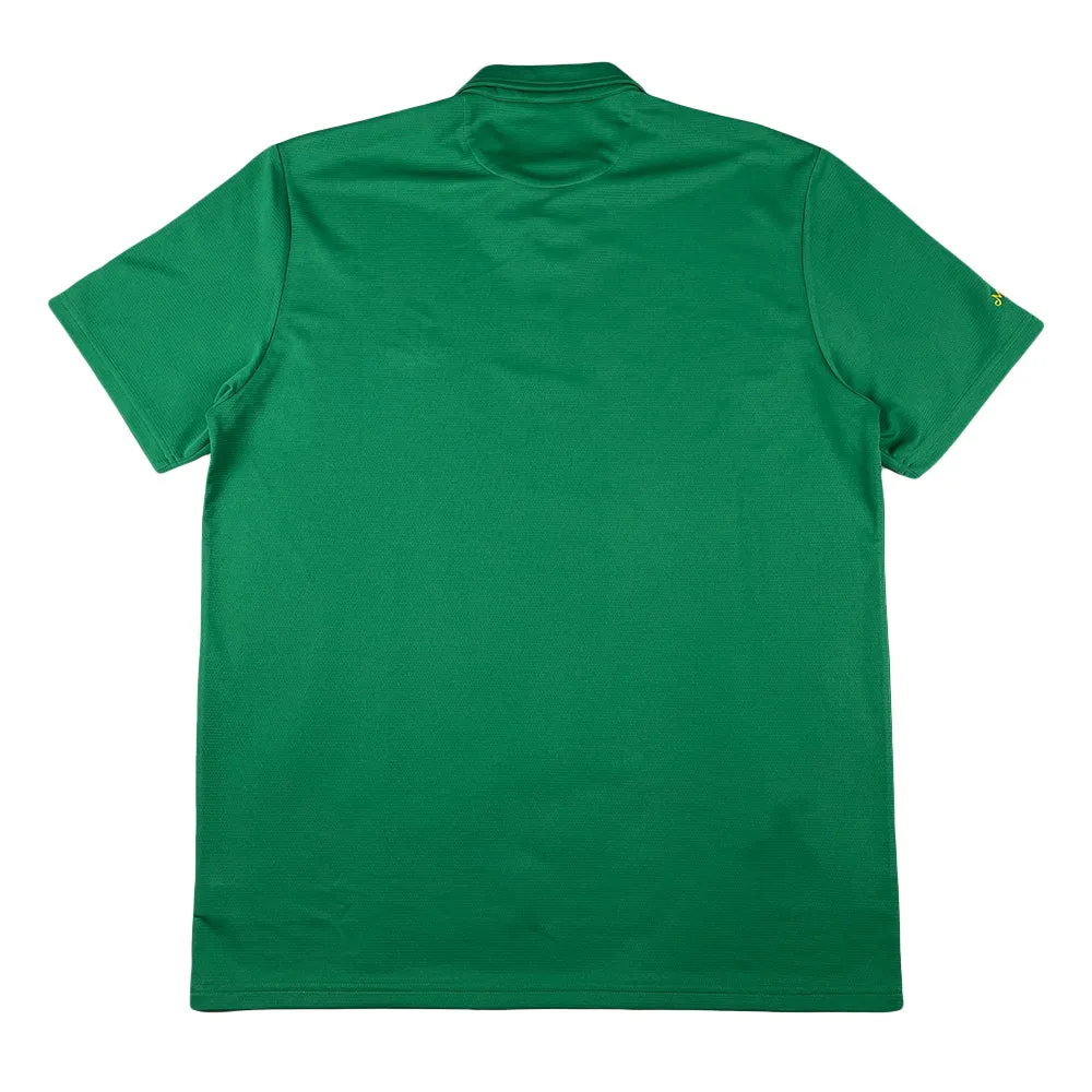 Kush Leaf Green Polo Shirt