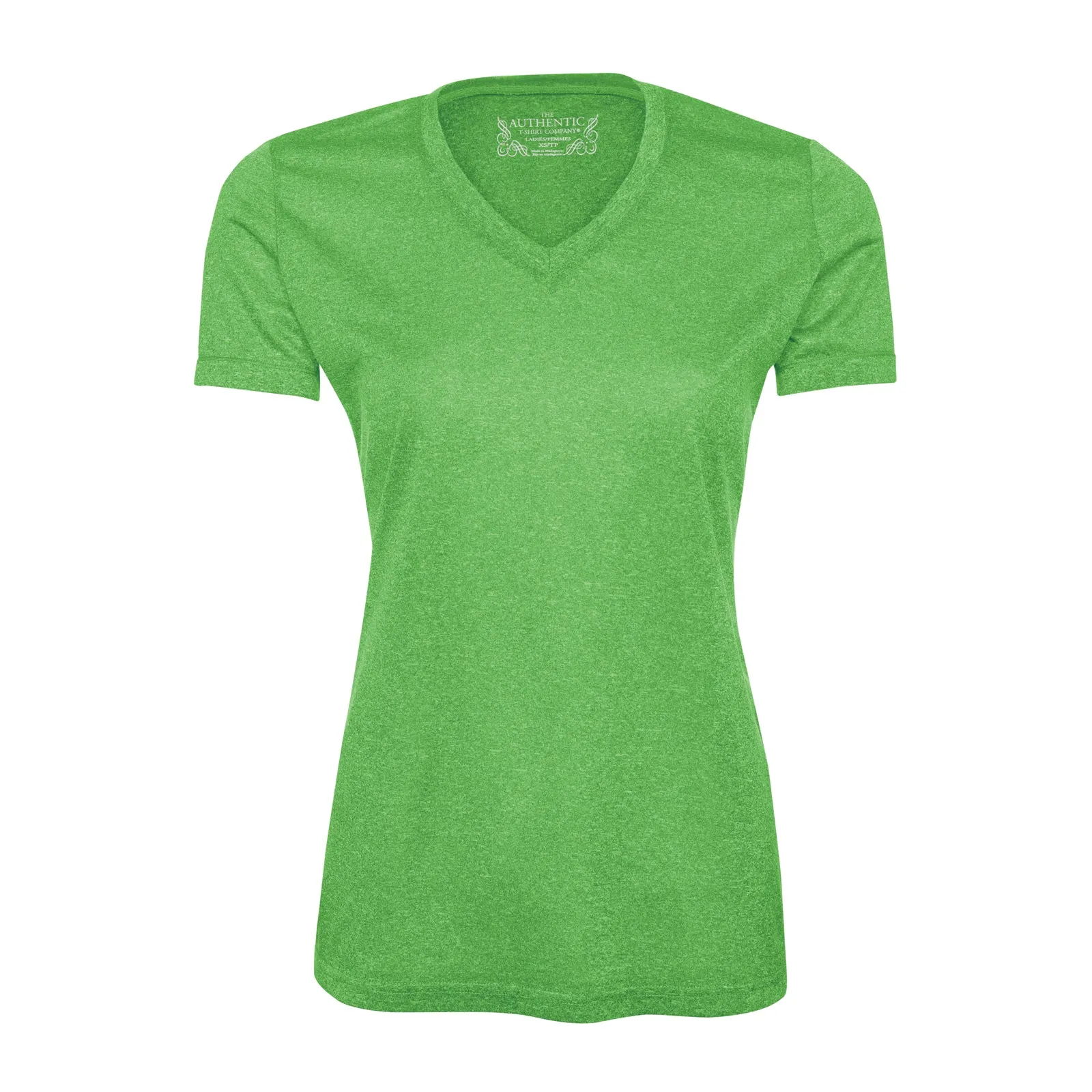 Ladies' Pro Team Heather ProFormance V-Neck T-Shirt