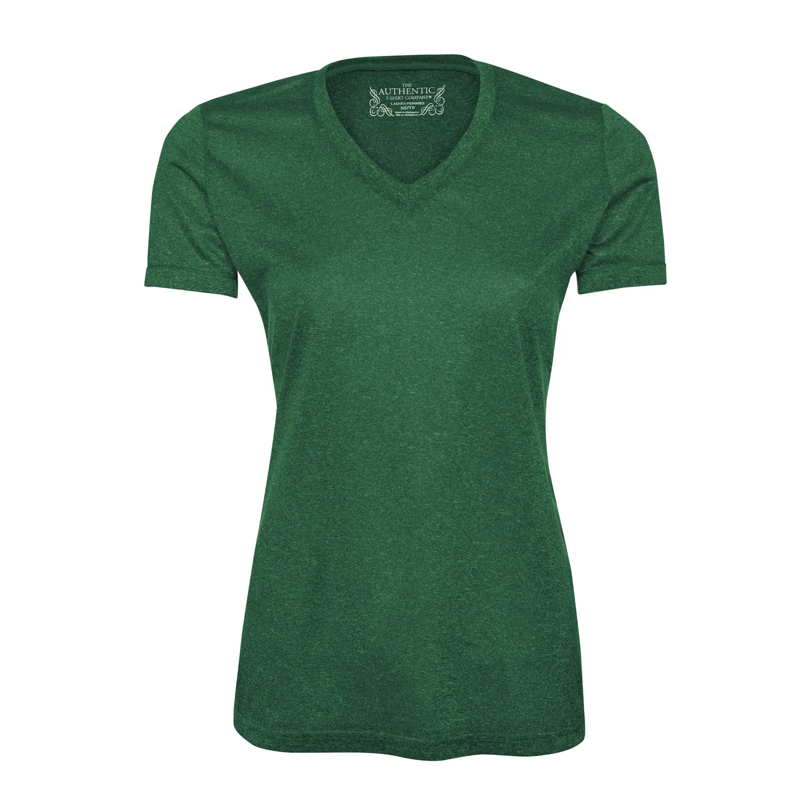 Ladies' Pro Team Heather ProFormance V-Neck T-Shirt