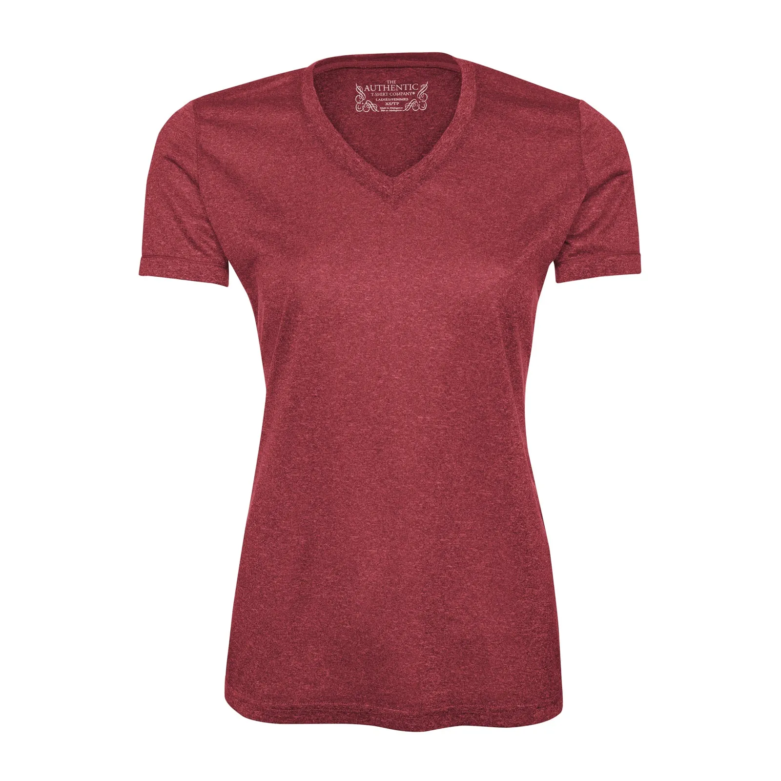 Ladies' Pro Team Heather ProFormance V-Neck T-Shirt