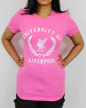 Ladies University of Liverpool T shirt