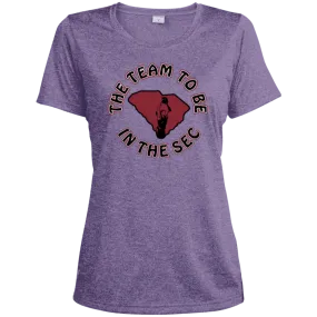 Lady Gamecocks Women's Basketball-Inspired Heather Moisture-Wicking T-Shirt