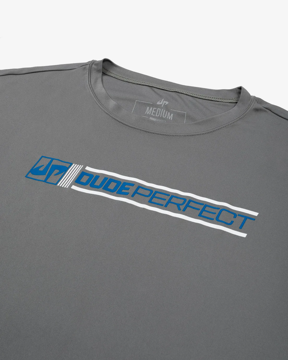 Linear Strike Performance Tee (Grey)