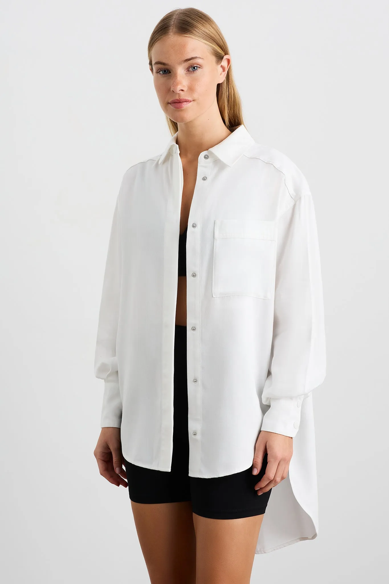 Lyocell Oversized Shirt 421