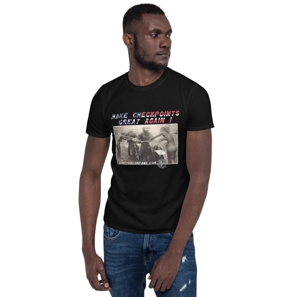 Make Checkpoints Great Again - Men's Dirt Bike Motocross T-Shirt