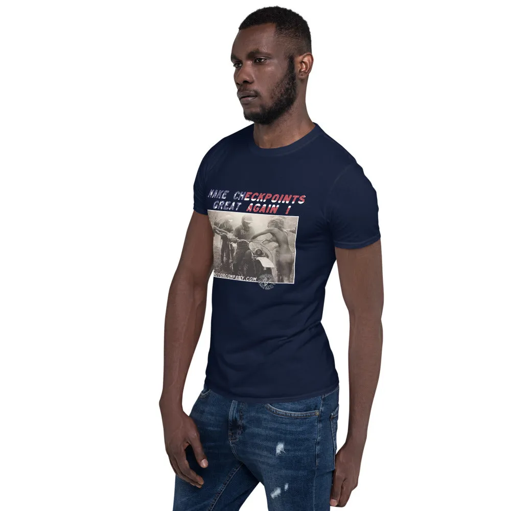 Make Checkpoints Great Again - Men's Dirt Bike Motocross T-Shirt