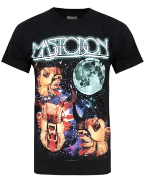 Mastodon Mastadon Album Artwork Mens Black Short Sleeved T-Shirt