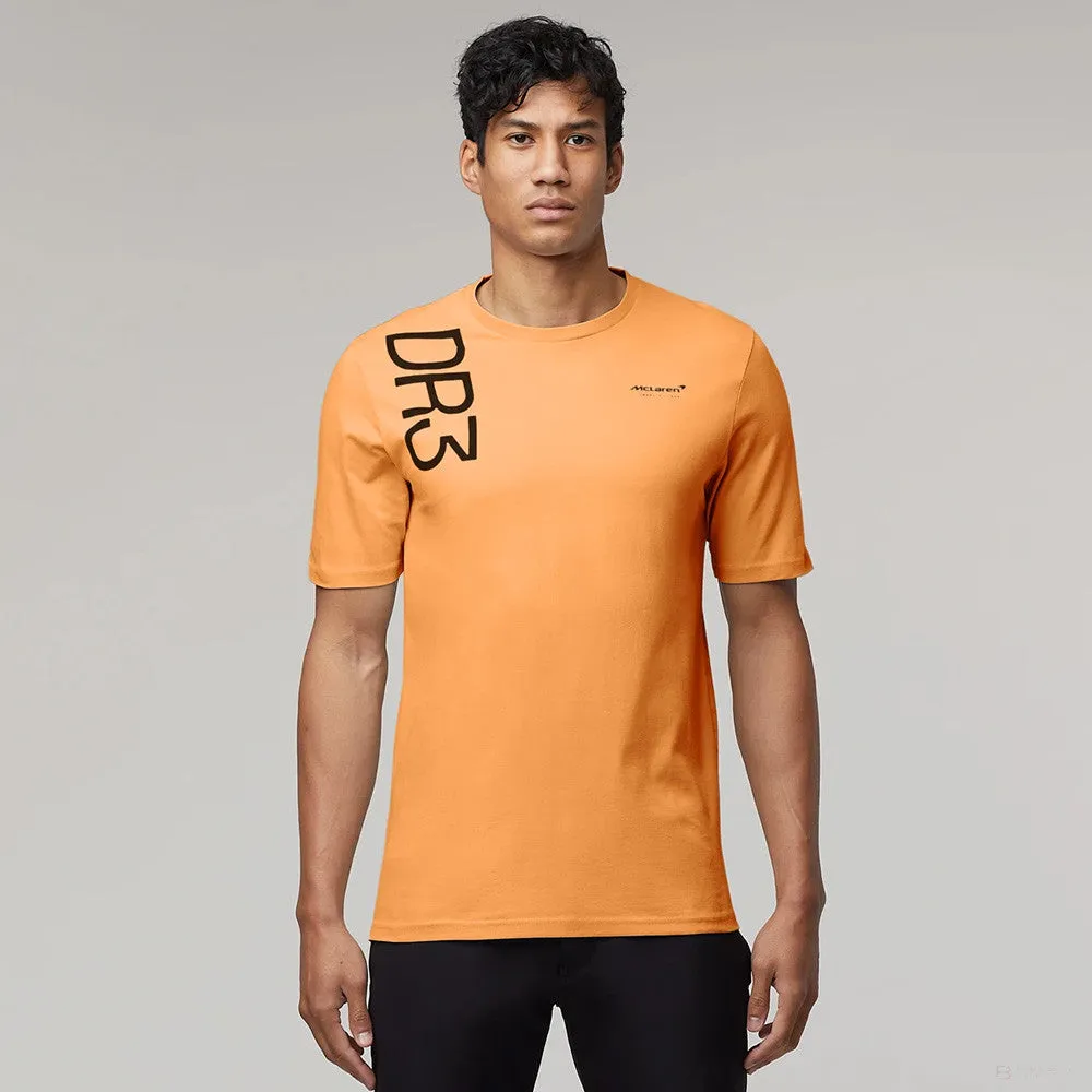 McLaren T-Shirt, Daniel Ricciardo #3, Orange, 2022