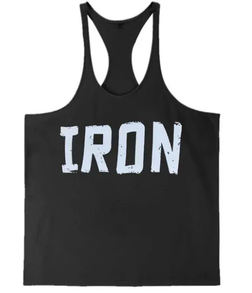 Mens Athletic Printed Gym Workout Bodybuilding Tank Top