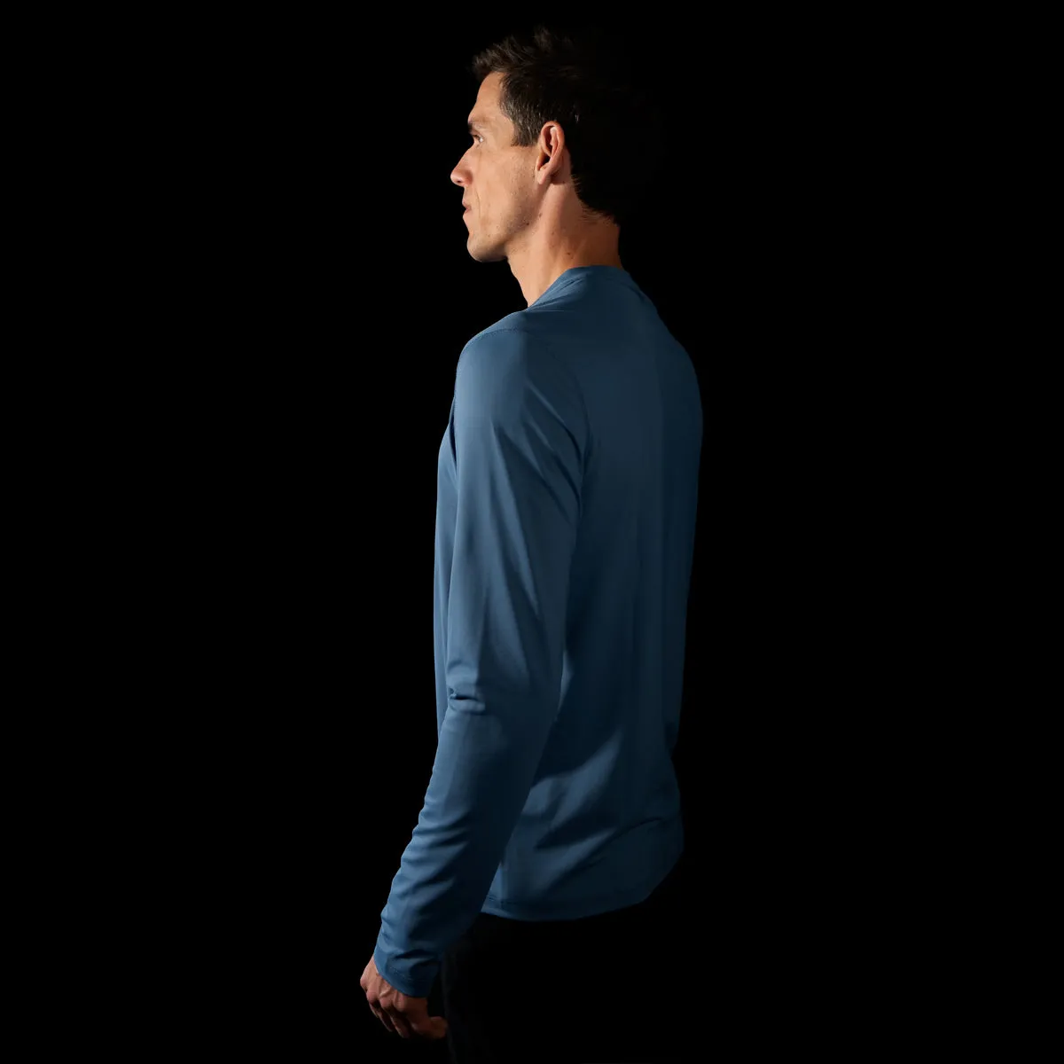 Mens Pursuit Boulder Long-Sleeve Tech Tee