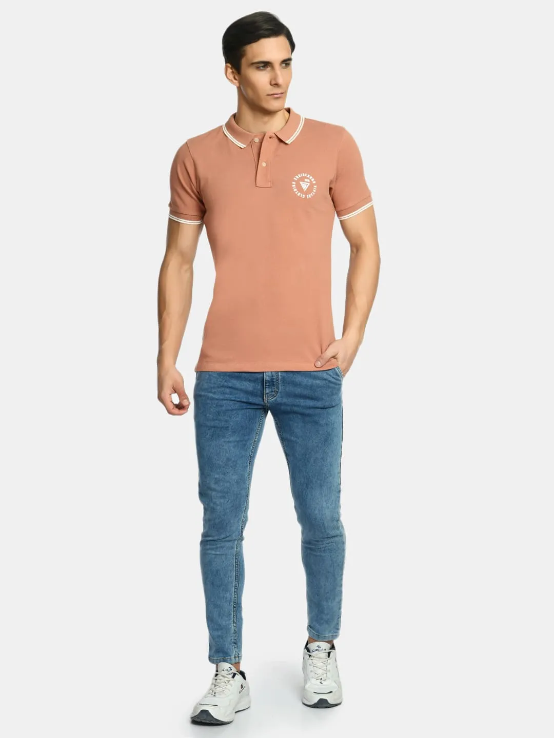 Men's Regular Fit Pique fabric Polo T-Shirt