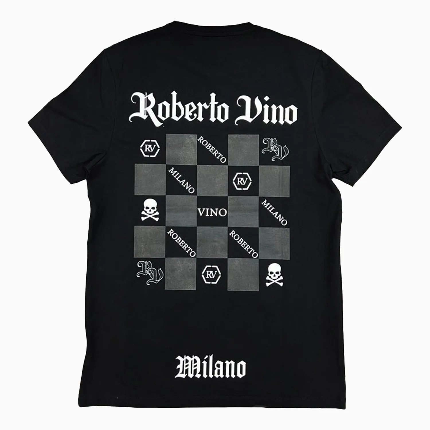 Men's Roberto Vino Logo Short Sleeve T Shirt