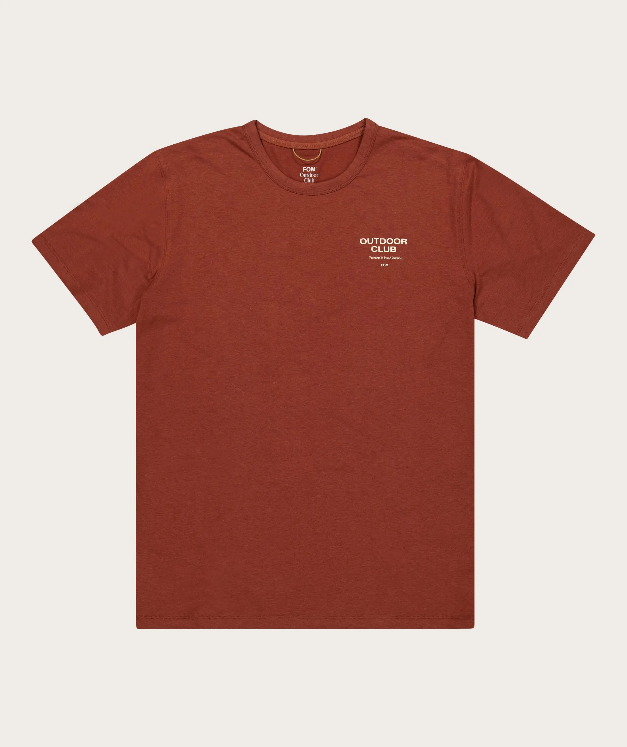 Mens Versatile Outdoor Tee - Redwood