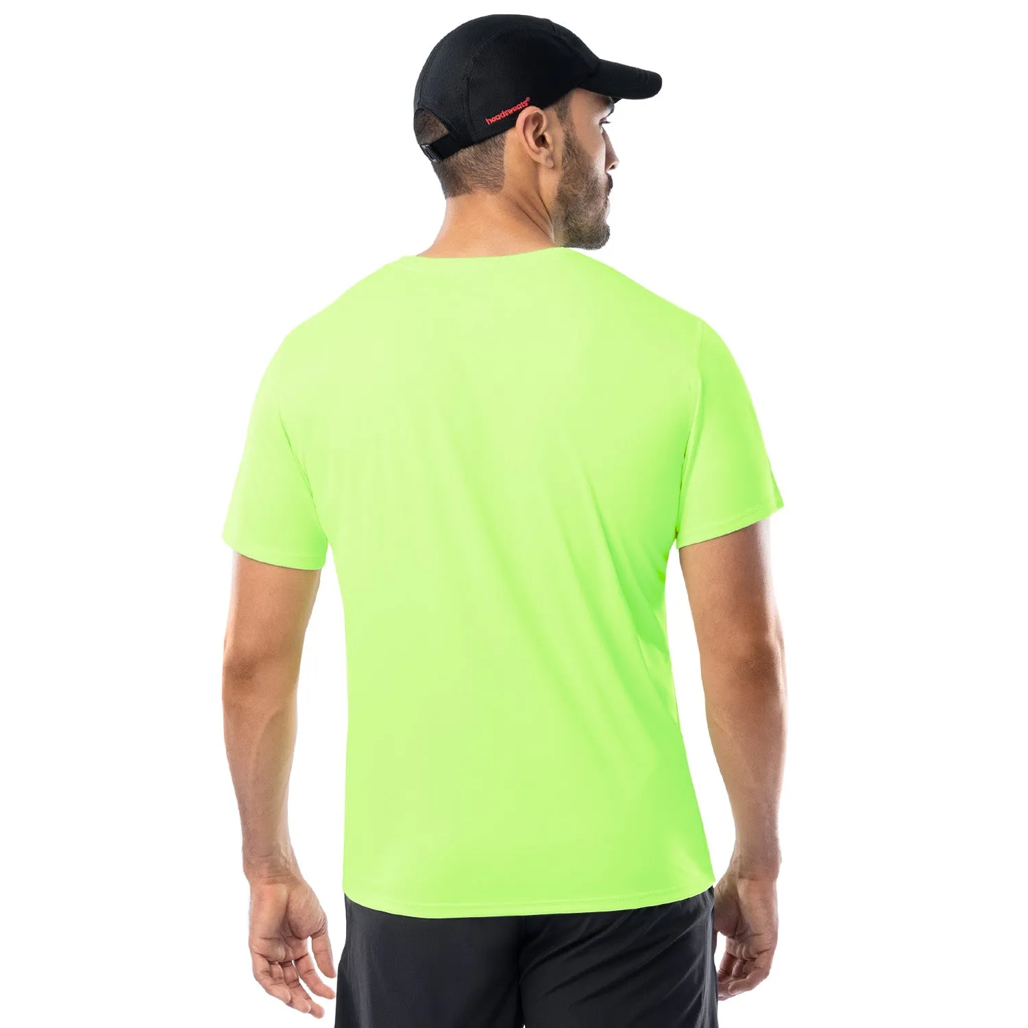 Men's Yellow Reflective Training T-Shirt