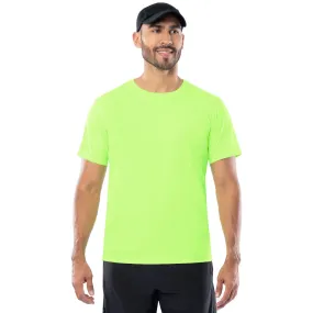 Men's Yellow Reflective Training T-Shirt