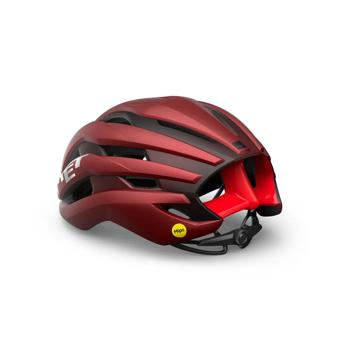 MET Trenta MIPS Matte Red White Helmet