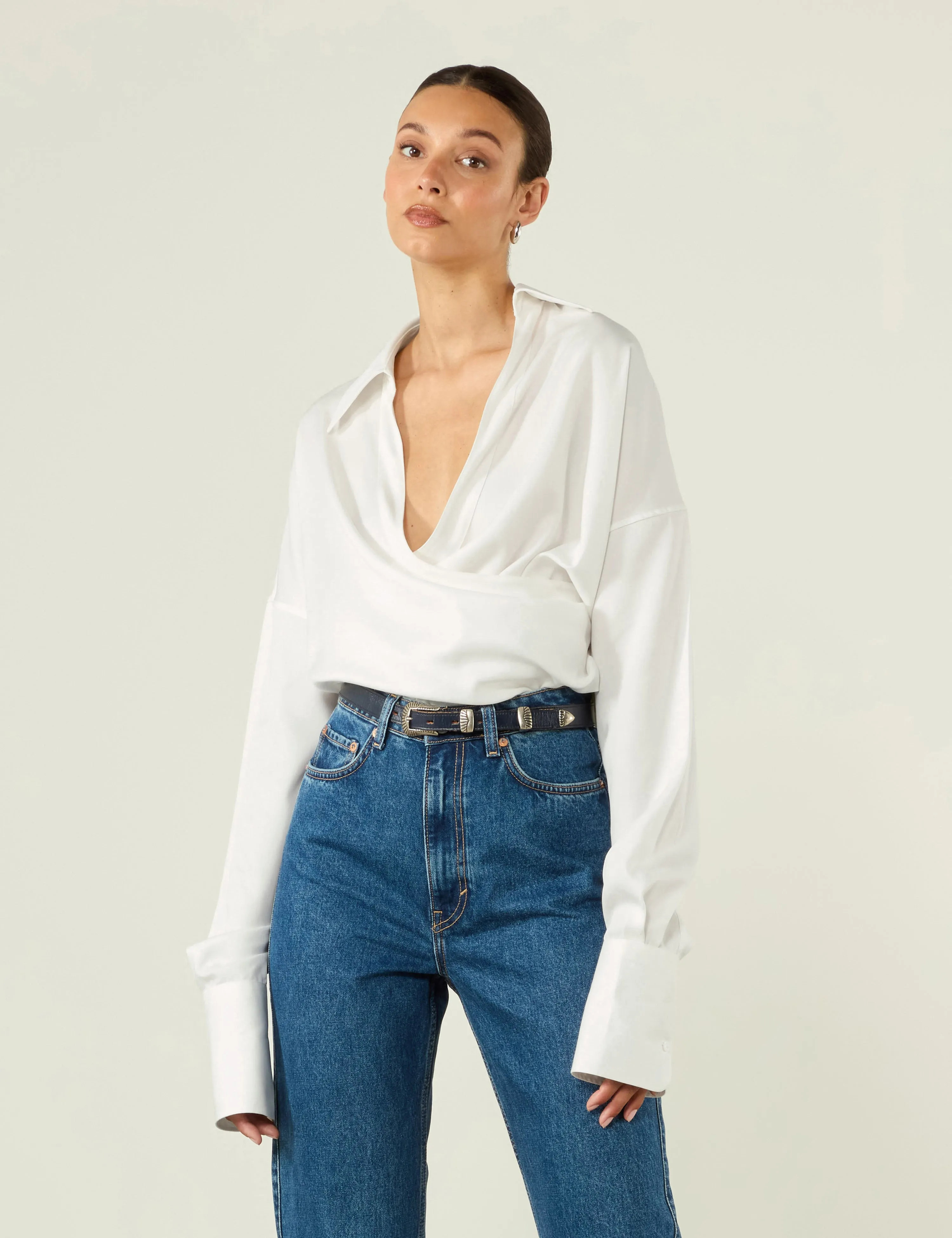 Ncuti: Tencel, Off-White x Felicity Kay