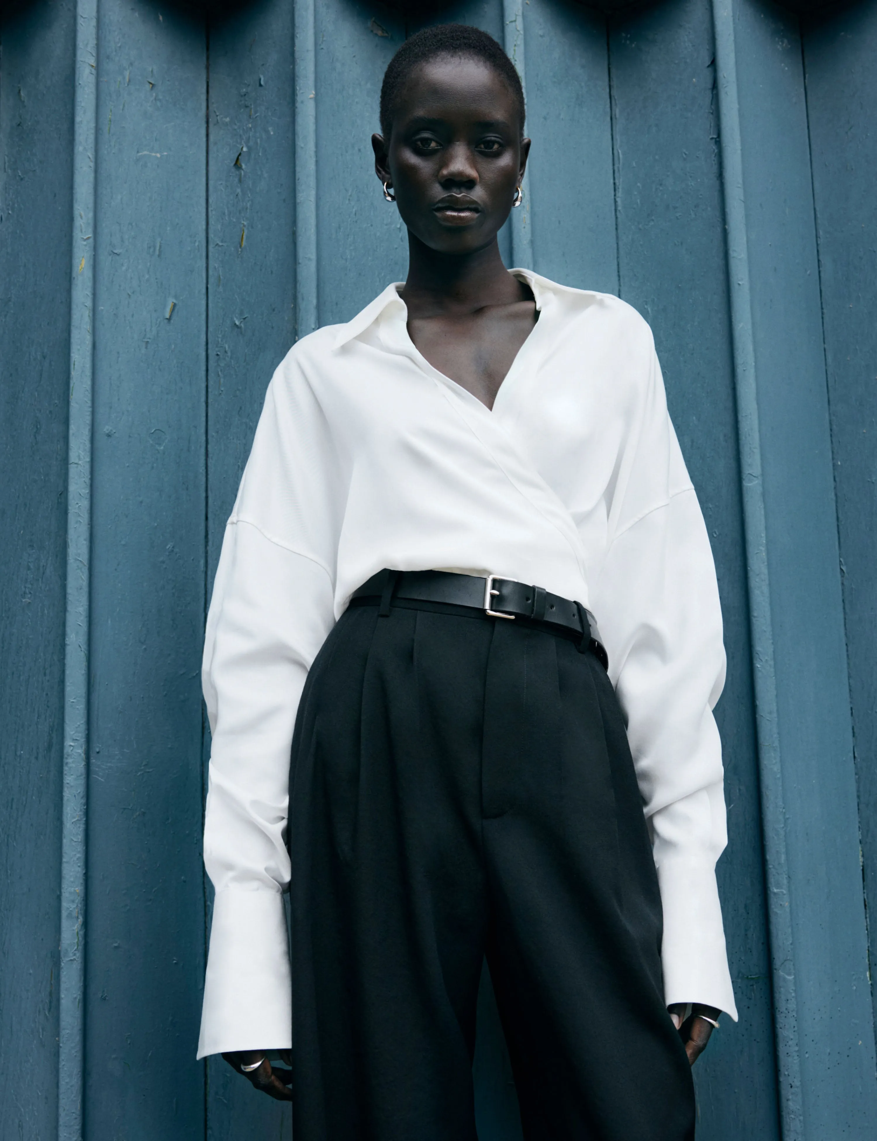 Ncuti: Tencel, Off-White x Felicity Kay