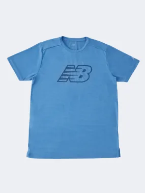 New Balance Sport Essentials Men Performance T-Shirt Blue Agate