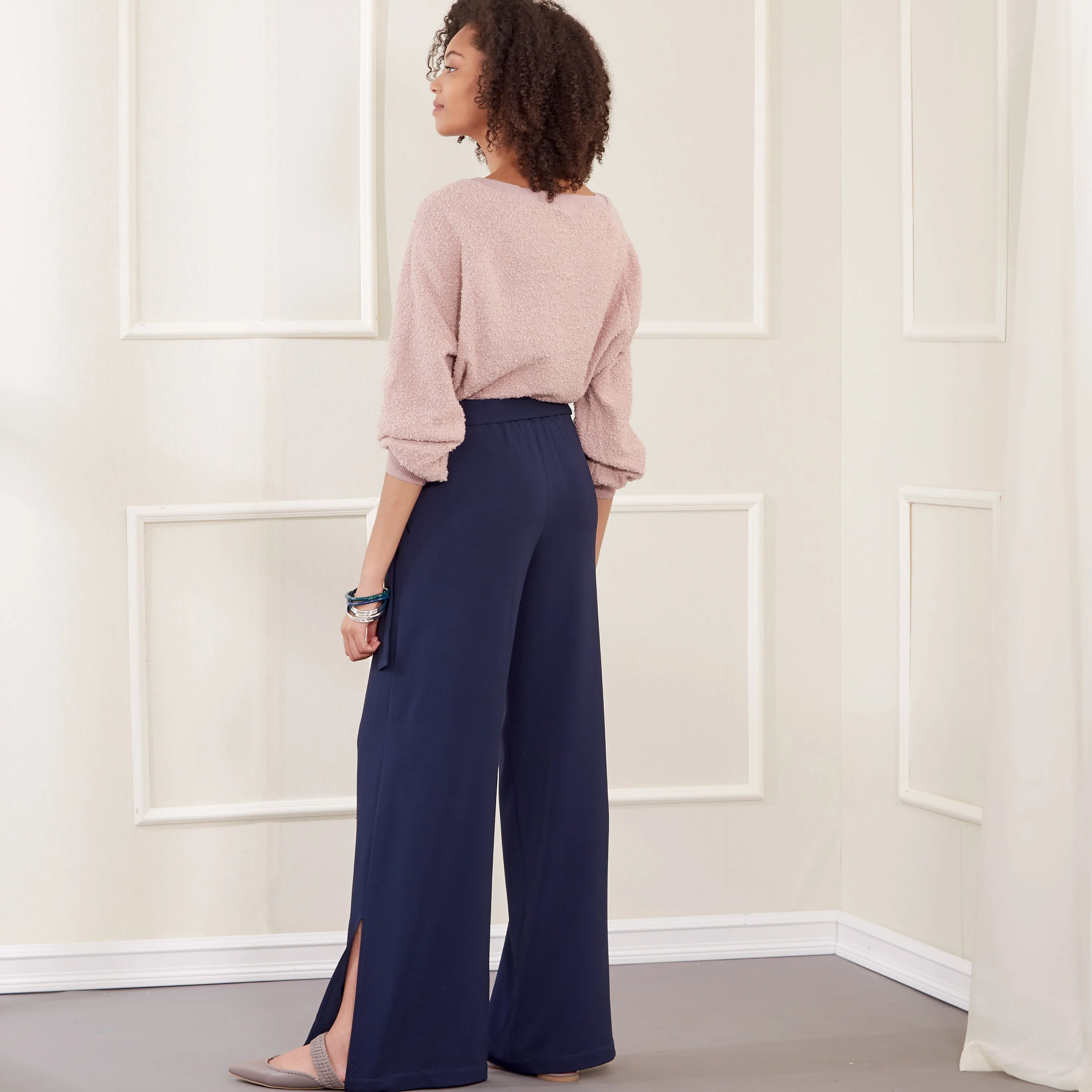 Newlook Pattern N6691 Misses' Slim Or Flared Pants