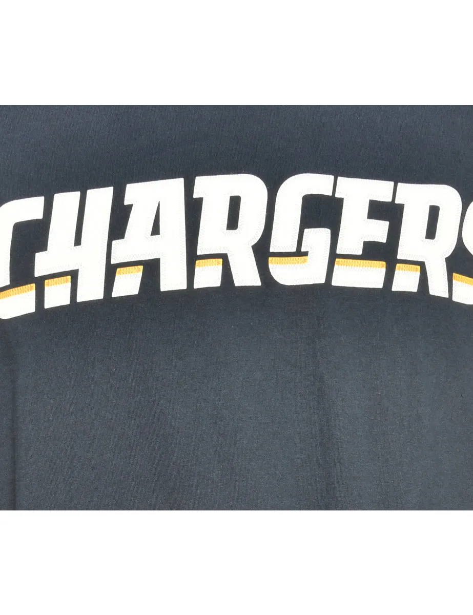 NFL Football Chargers Design T-Shirt - L