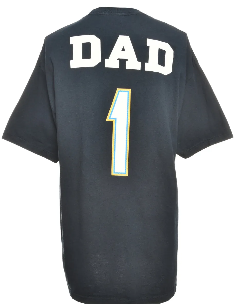 NFL Football Chargers Design T-Shirt - L