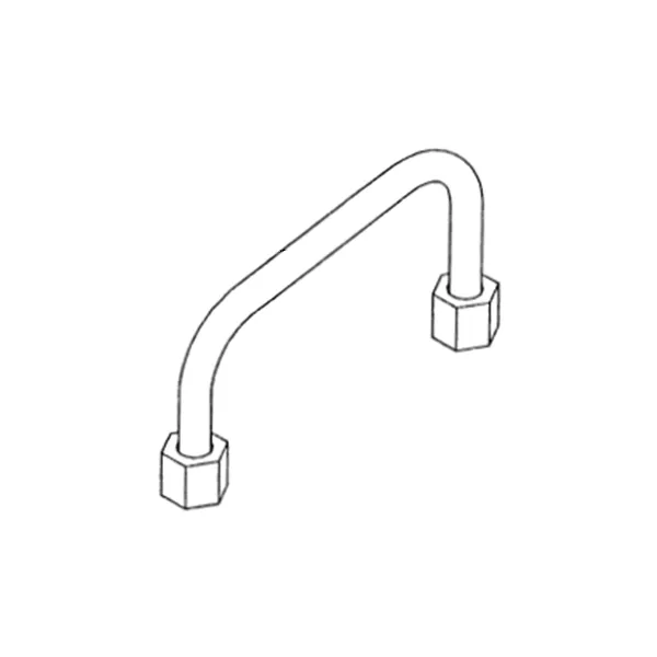 Nuova Simonelli 'Mac Digit/Program' Two Group 'Mac Cup/Mac 2000' One Group Butterfly Valve Pipe