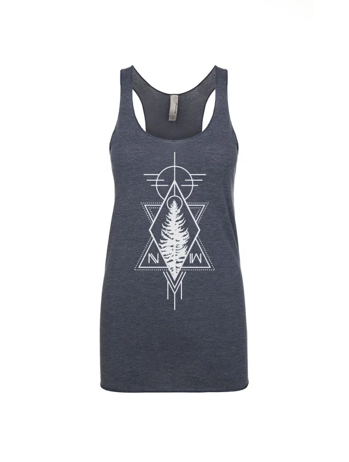 NW Tree · Racerback Tank