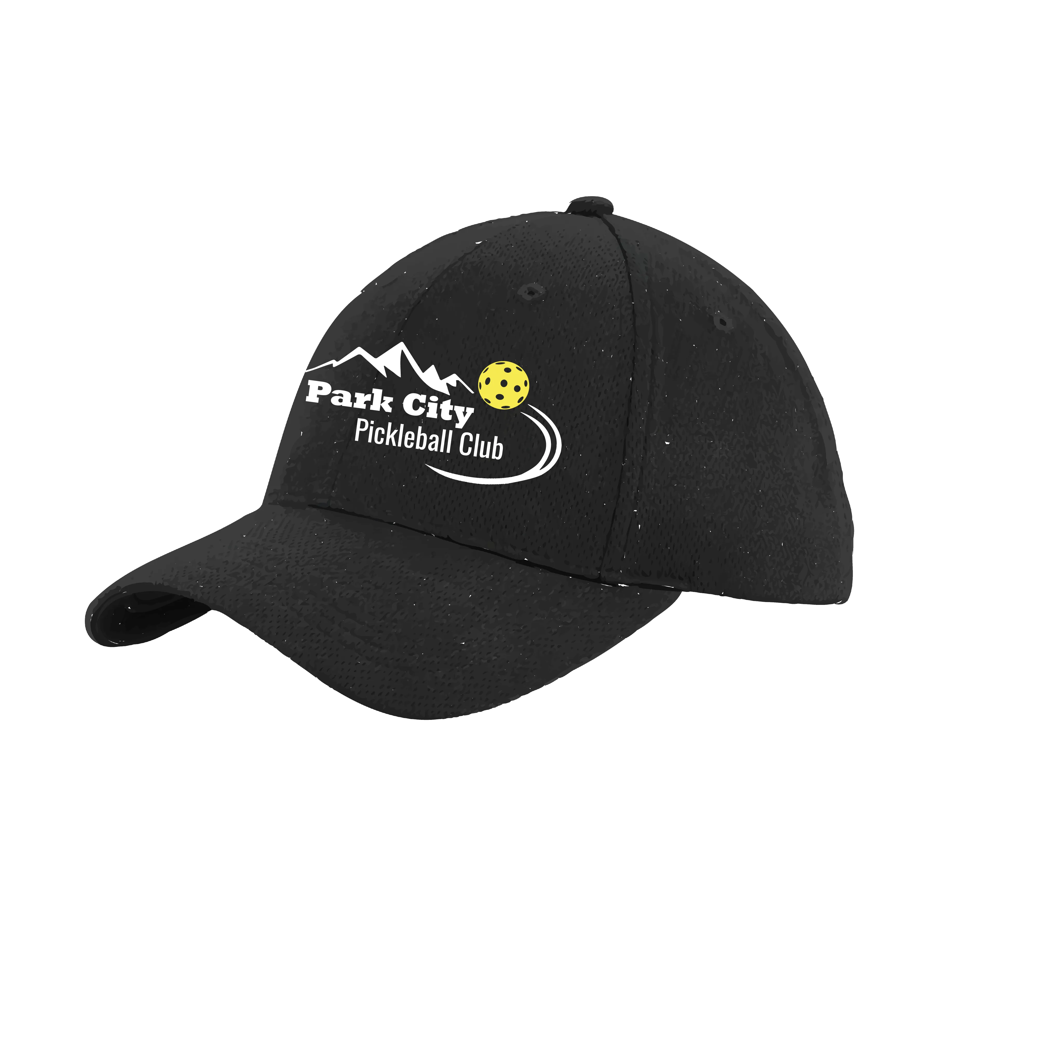 Park City Pickleball Club | Pickleball Hat | Moisture-Wicking 100% Polyester