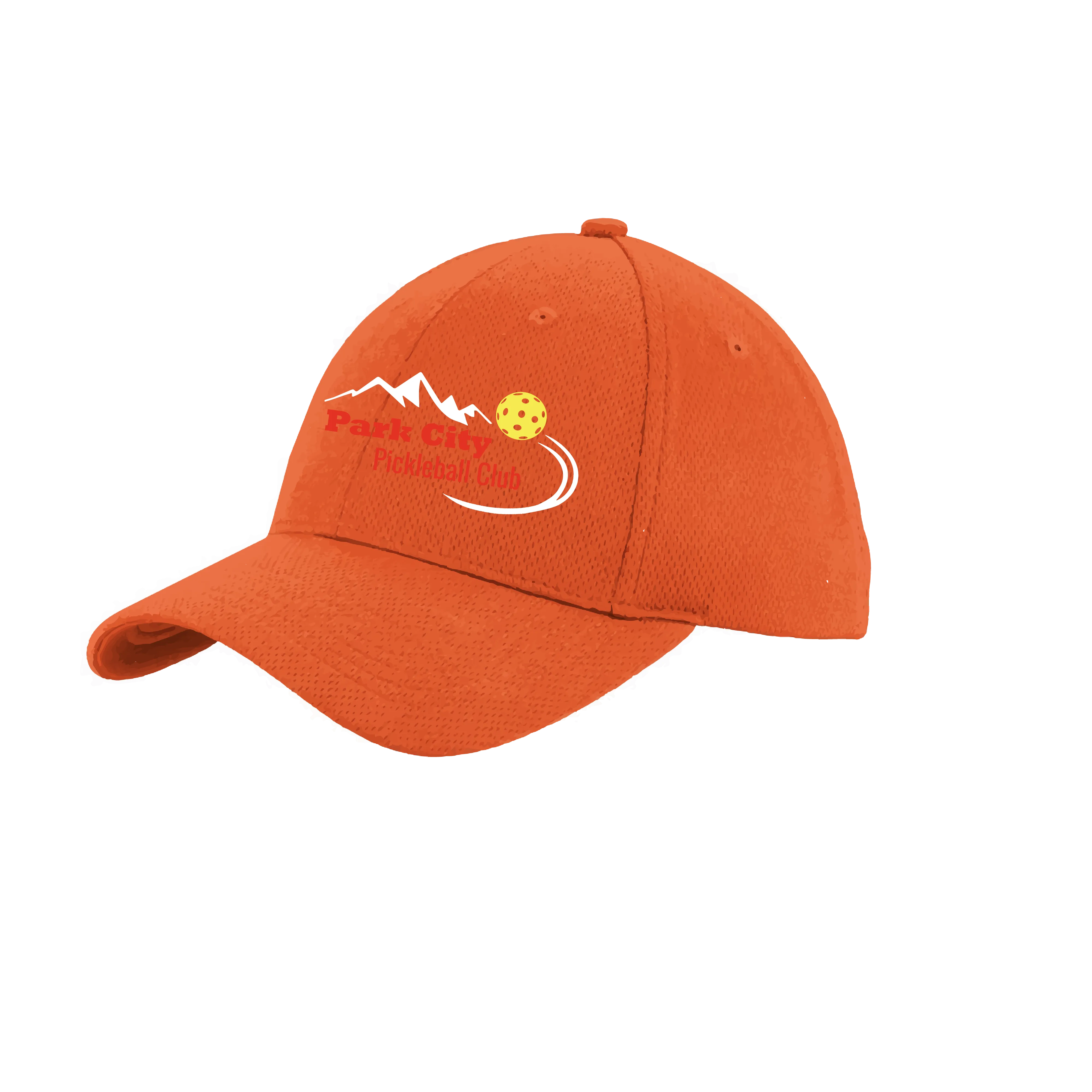 Park City Pickleball Club | Pickleball Hat | Moisture-Wicking 100% Polyester