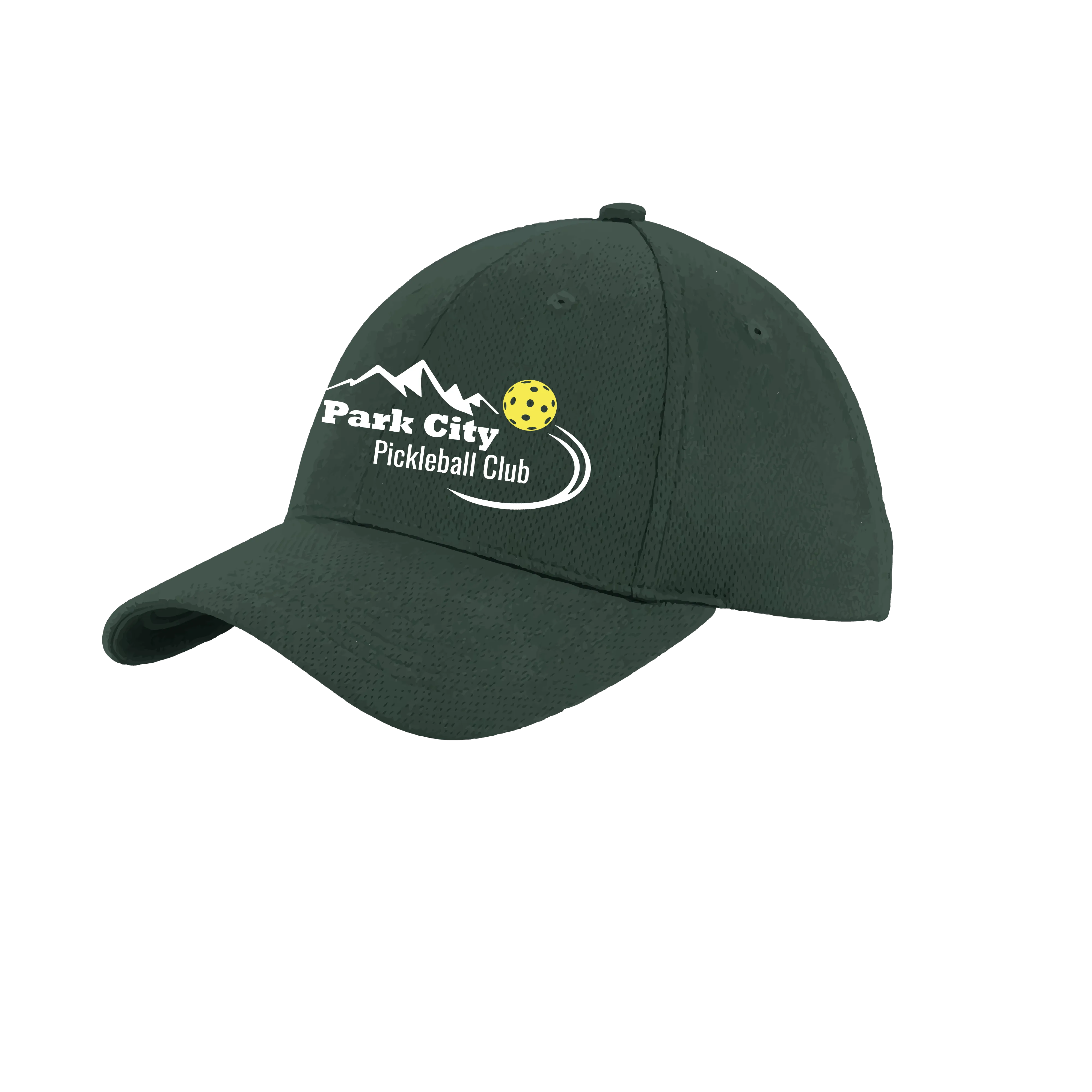 Park City Pickleball Club | Pickleball Hat | Moisture-Wicking 100% Polyester