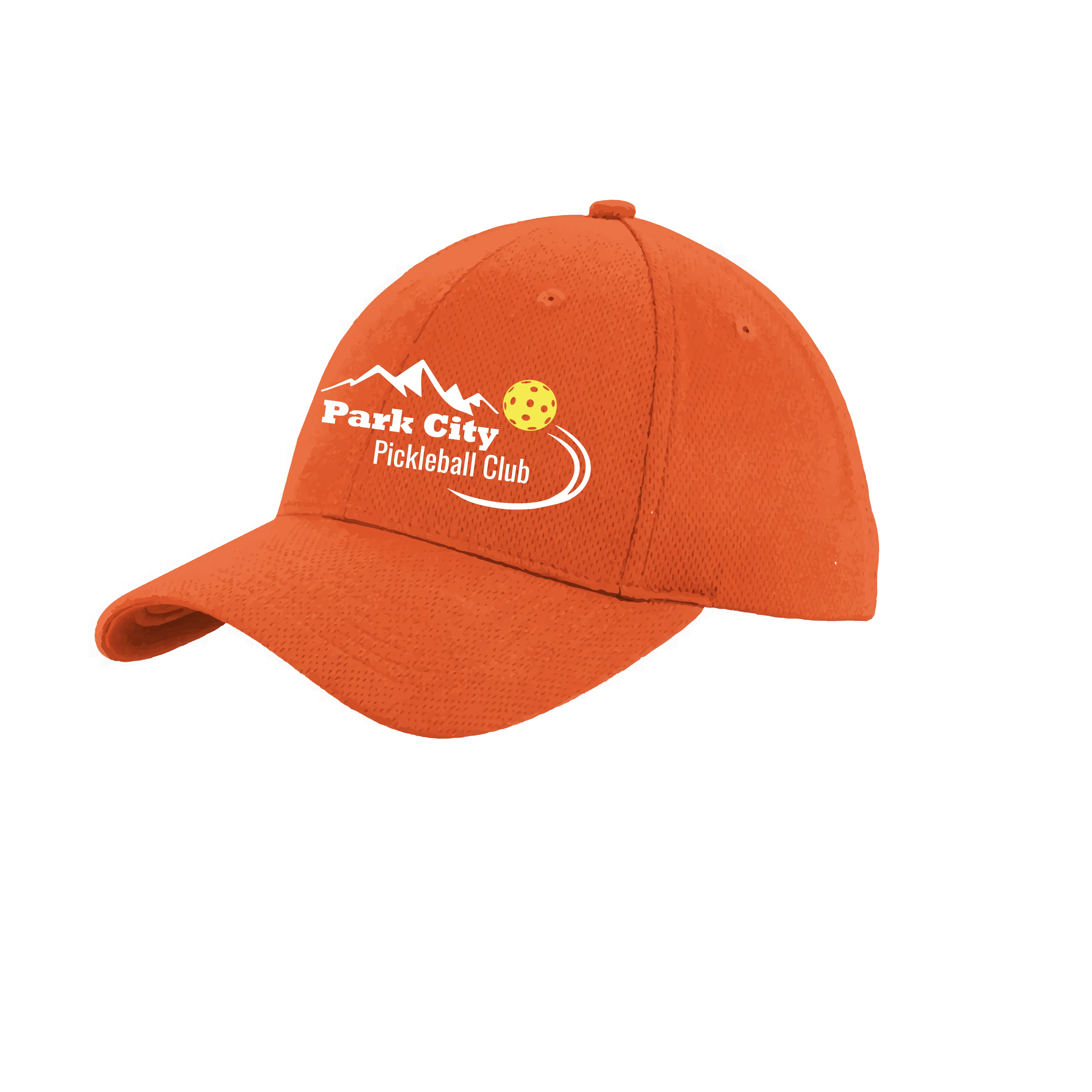 Park City Pickleball Club | Pickleball Hat | Moisture-Wicking 100% Polyester