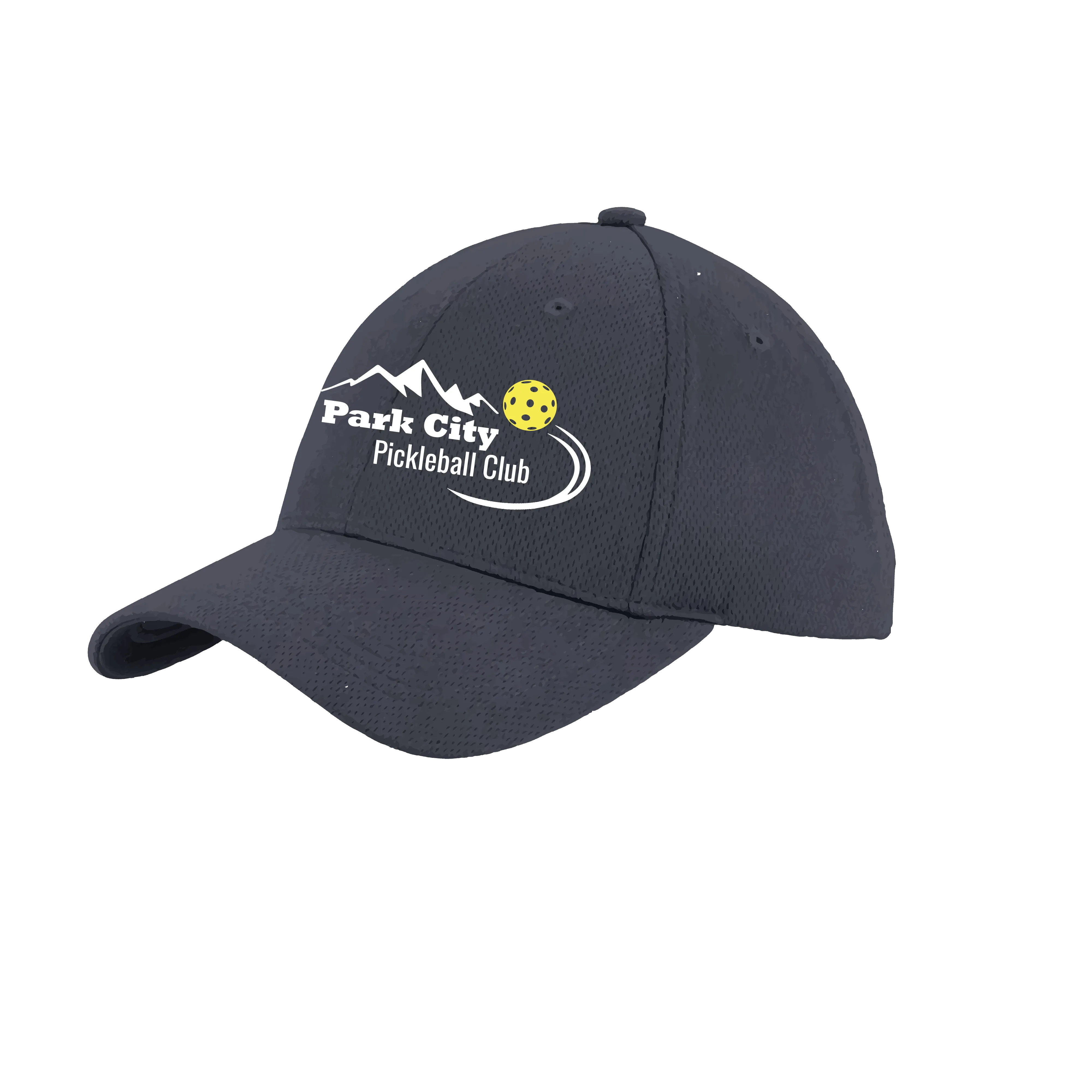 Park City Pickleball Club | Pickleball Hat | Moisture-Wicking 100% Polyester