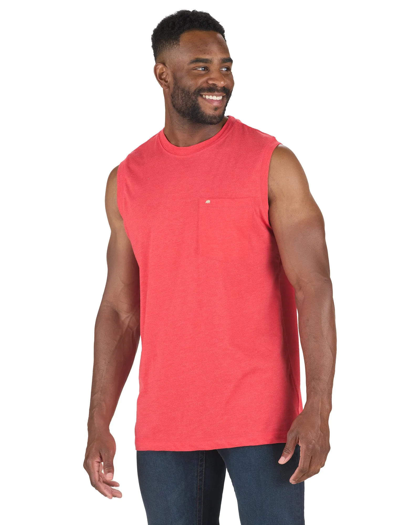 Performance Sleeveless Pocket T-Shirt