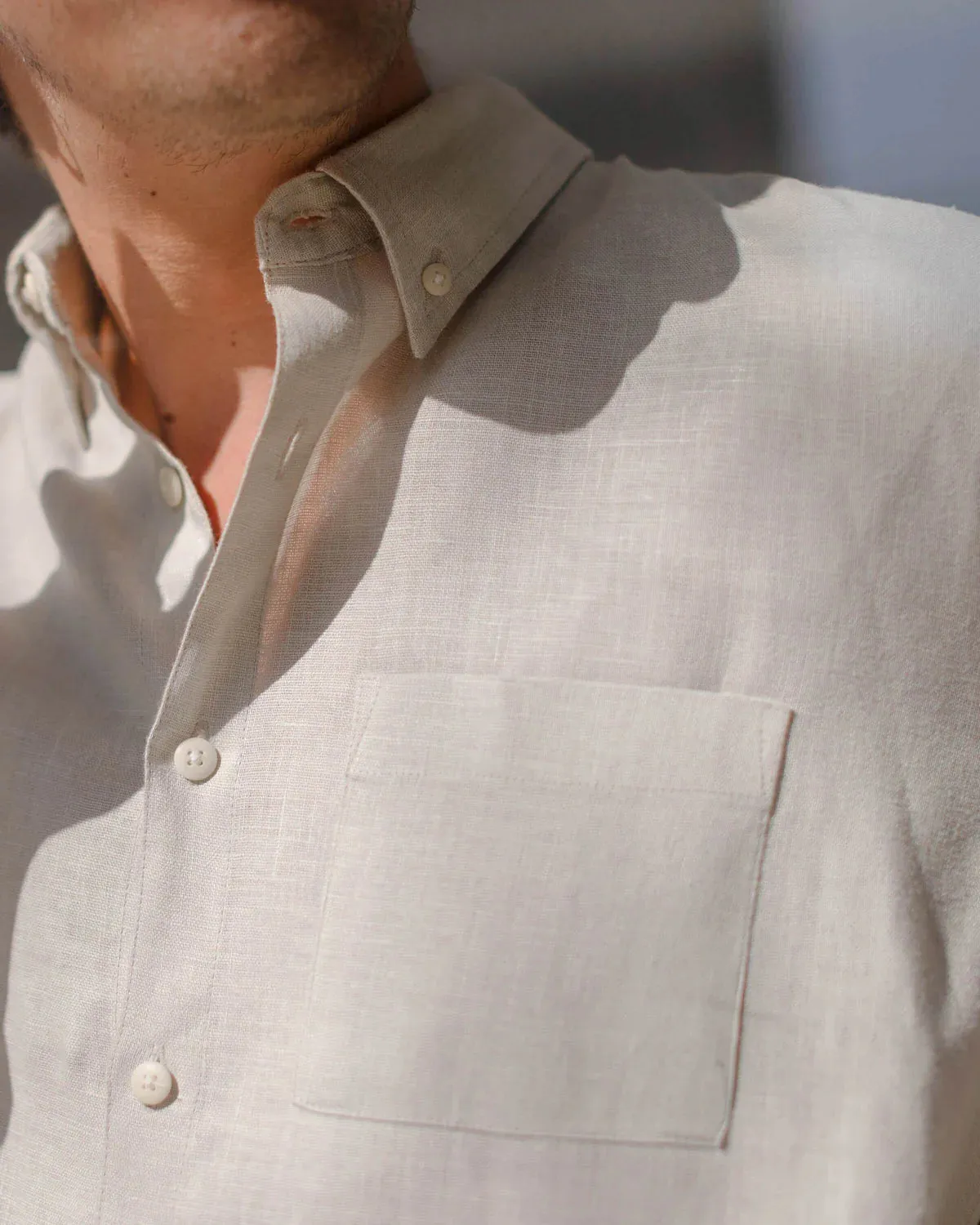 Playa Linen Shirt - Bone