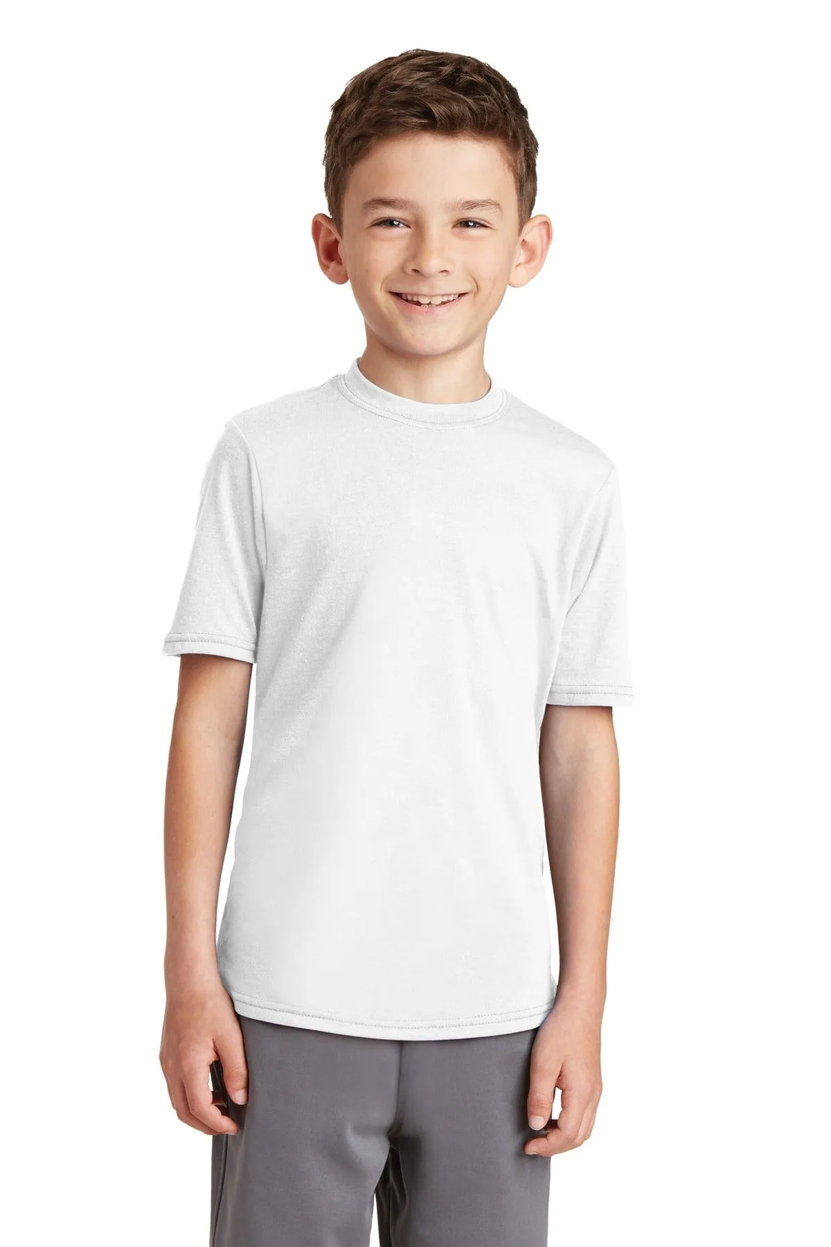 Port & Company ®  Youth Performance Blend Tee. PC381Y