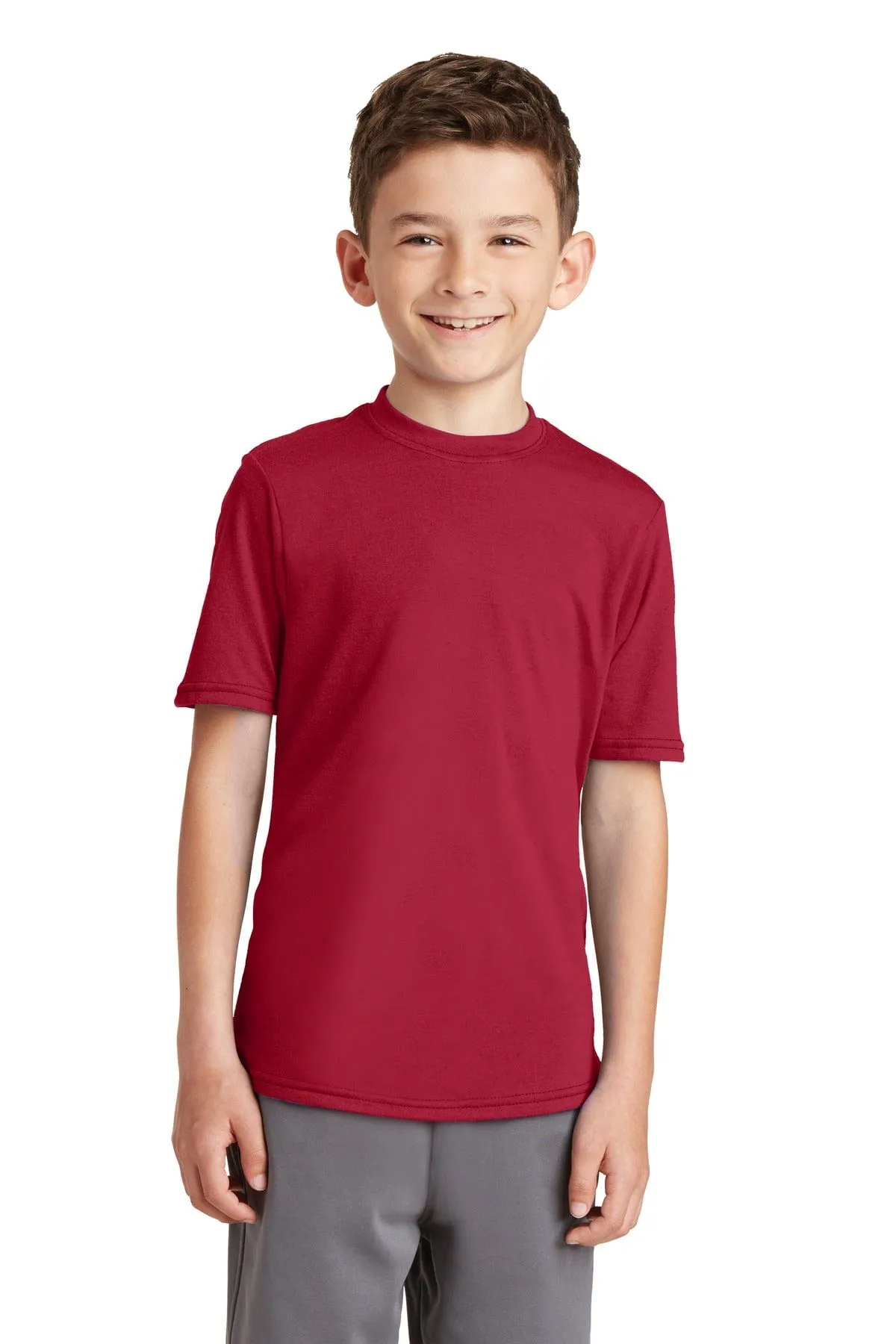 Port & Company ®  Youth Performance Blend Tee. PC381Y