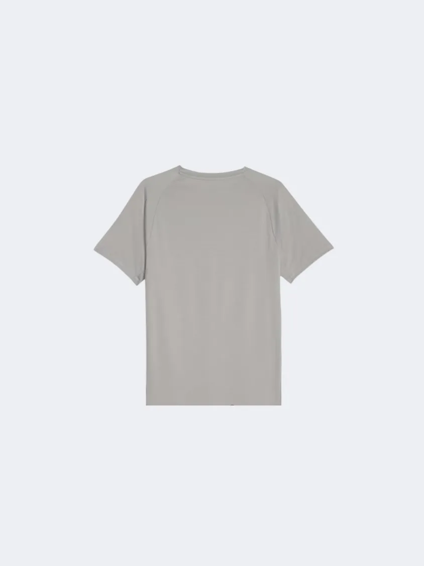 Puma Evostripe Men Lifestyle T-Shirt Concrete Grey