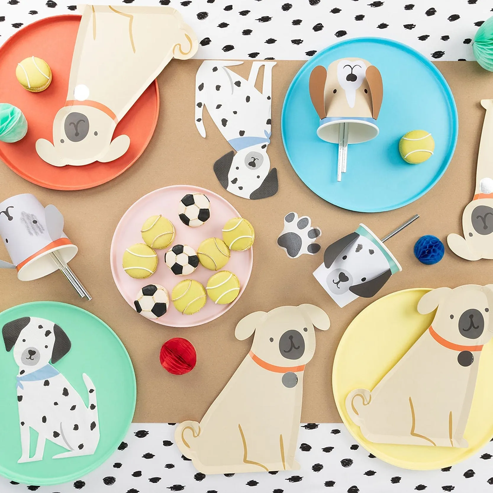 Puppy Party Napkins x 16