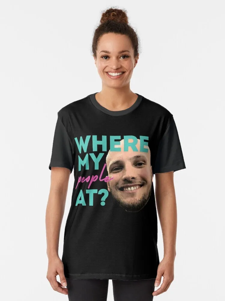 "Where My People At?" Graphic T-Shirt