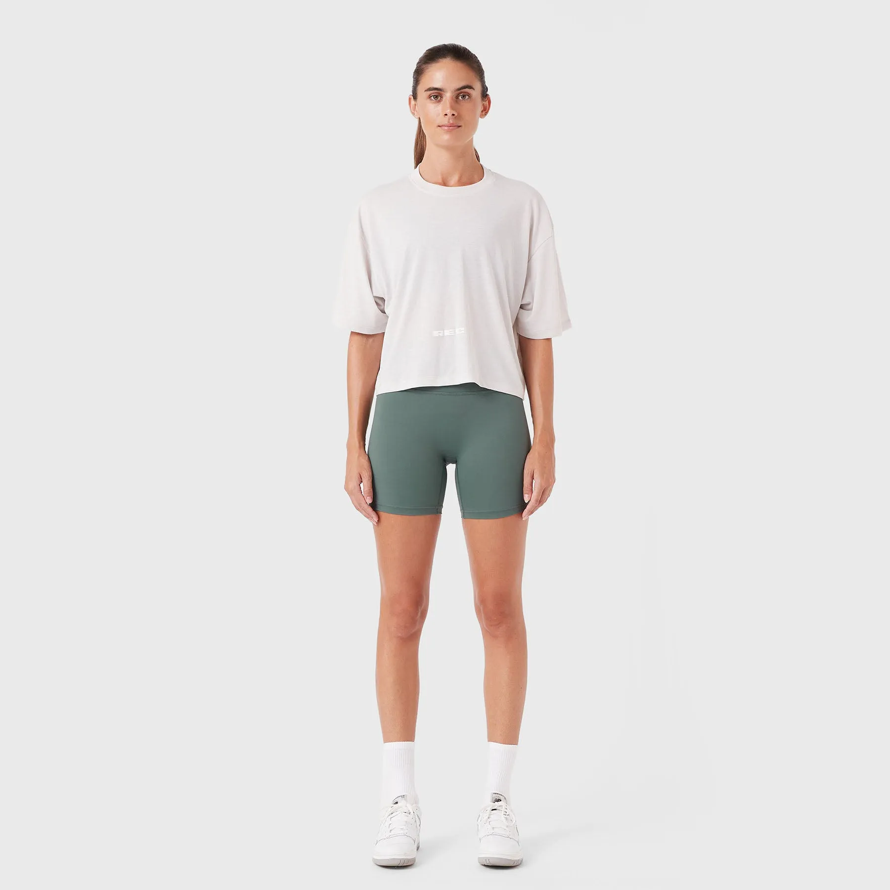 REC GEN - Oxy Float Crop Tee Frost