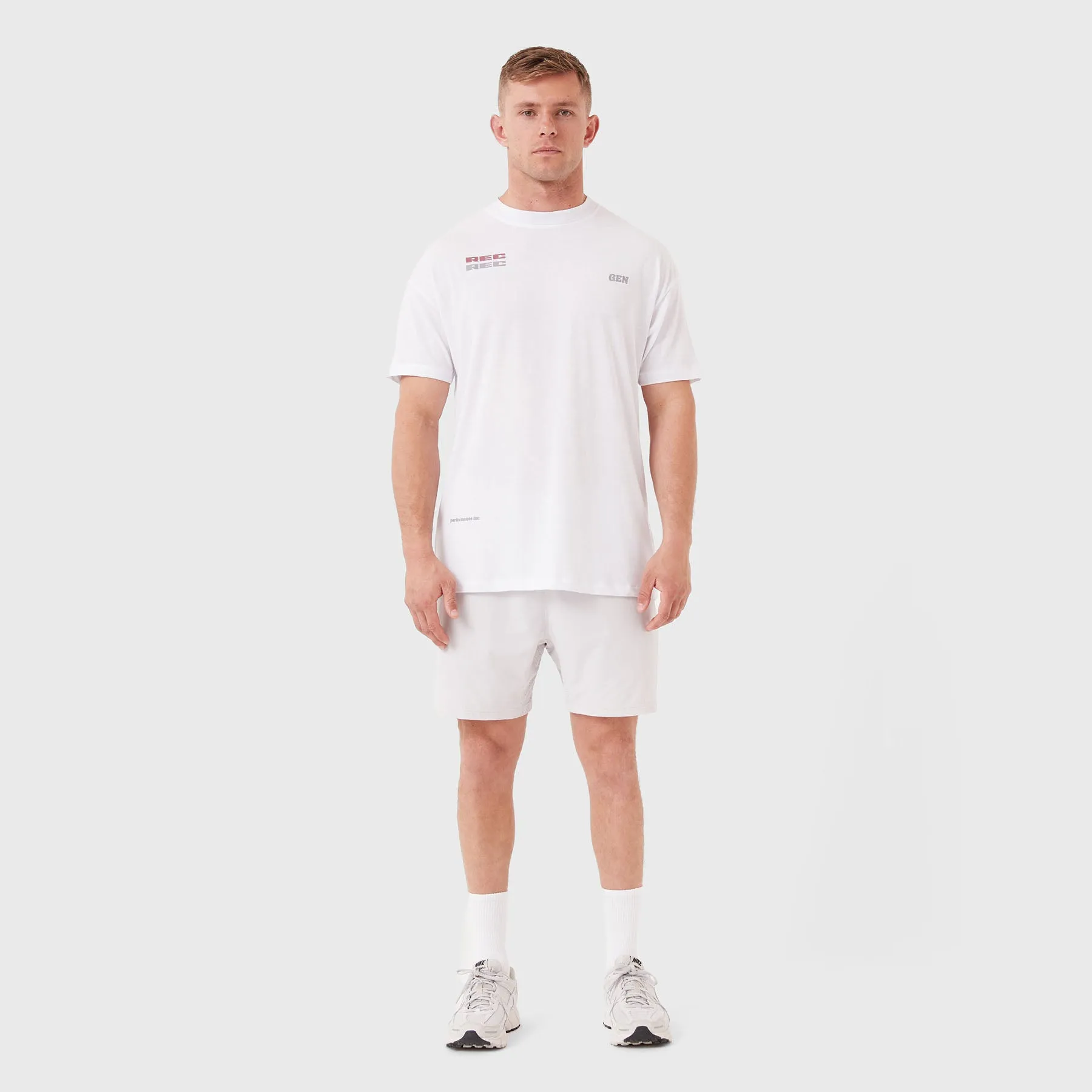 REC GEN - Oxy Mass Decal Tee White